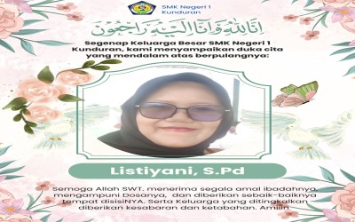 Berita Duka: Selamat Jalan Ibu Listiyani, S.Pd.